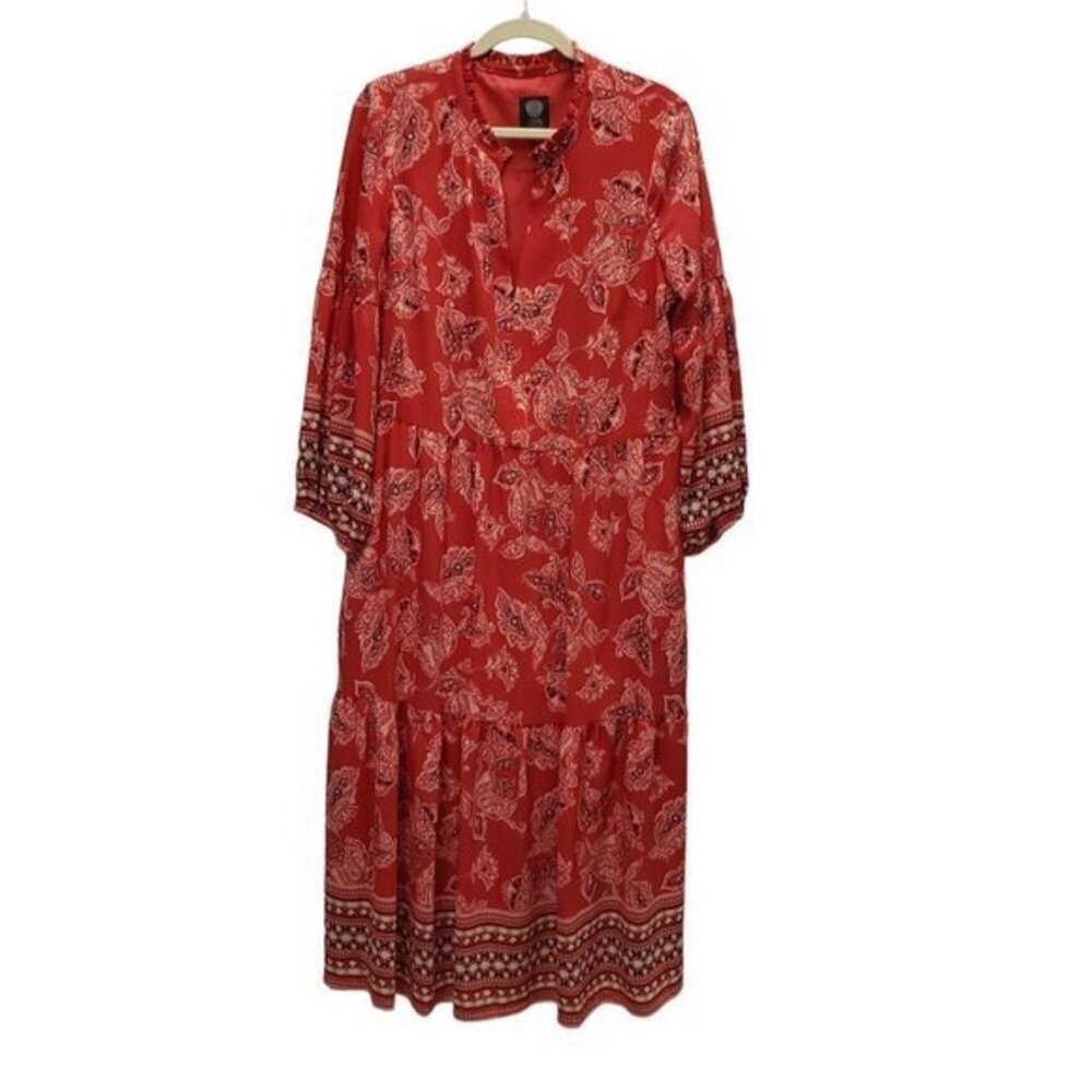 Vince Camuto Womens Midi Dress Size 16 Floral Pre-Owned